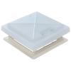 Product image 1 of the product “Dachhaube mit Fliegengitter Modell 29, 280 x 280 mm ”