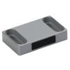 Product image 1 of the product “Magnetbeschlag zum Anschrauben, seitlich mit Langloch seitlich mit Langloch”