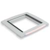 Artikelbild 1 des Artikels “Innenrahmen MPK Dachhauben LED 400 x 400 mm, signalweiß signalweiß“