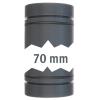Product image 1 of the product “Rohrstecksystem LILIE GrauGELB®, 7 cm 7 cm”