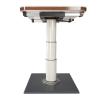 Product image 1 of the product “Einsäulen-Tischgestell mit Verschiebung und Verdrehung ”