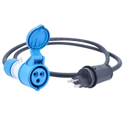 Product image of the product “Adapterkabel SEV -> CEE, Schweiz, 1,5 m ”