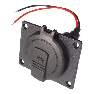 Artikelbild des Artikels “Power USB-C/A Doppelsteckdose mit Deckel IP54 “