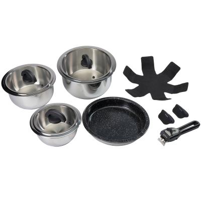 Product image of the product “Kochset Click-On, 10 tlg. ”