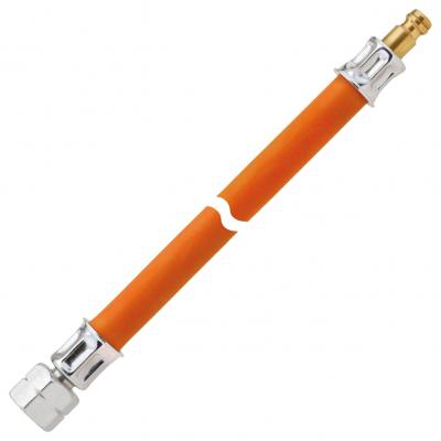 Product image of the product “Gas-Hochdruckschlauchleitung 10 bar G 1/4 LH-ÜM x STN x 5000 ”