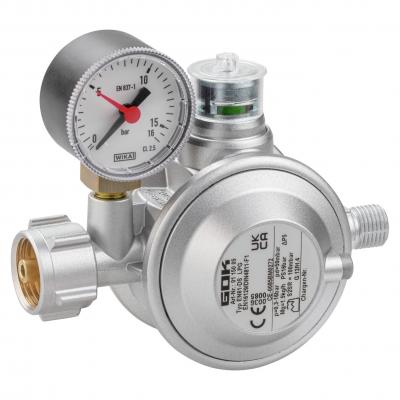 Product image of the product “Gasregler 1,5 kg/h KLF x G1/4LH-KN UEDS Man. ”