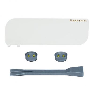 Artikelbild des Artikels “Trägerplatte mit Magnet MagSpike Set M+ mit integrierten Haken, schwarz schwarz“
