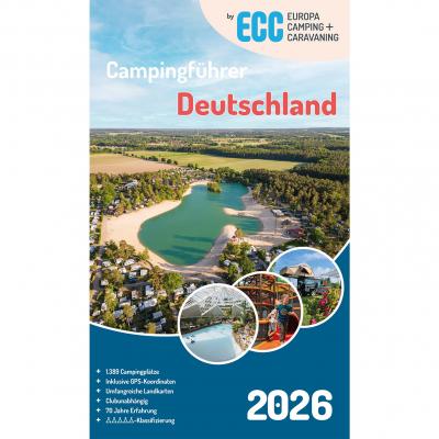 Product image of the product “ECC Campingführer Deutschland 2026 ”