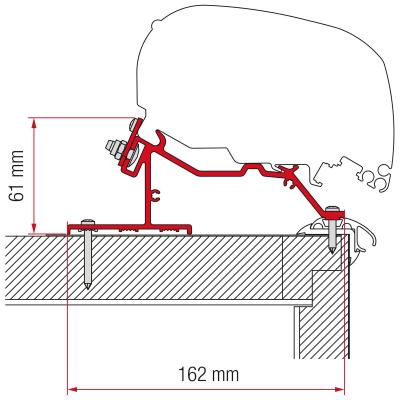 Artikelbild des Artikels “Markisenadapter Caravan Roof, 370 cm 370 cm“