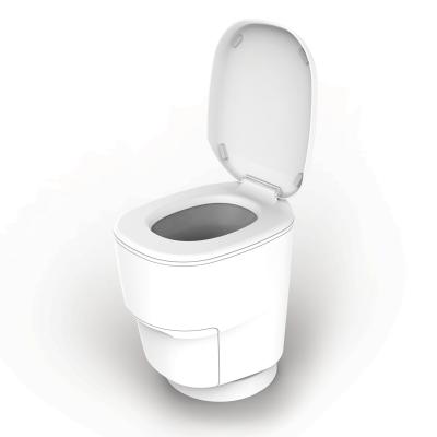 Product image of the product “Verschweiß-Toilette Clesana C1 mit Rund-Sockel ”