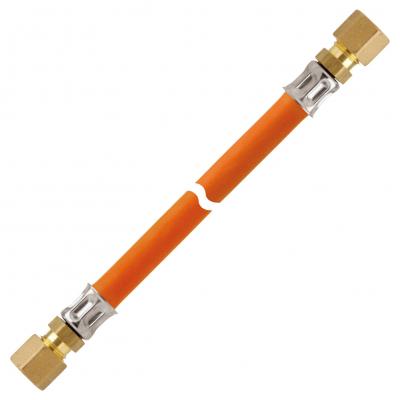 Artikelbild des Artikels “Gas-Hochdruckschlauchleitung 10 bar bds. RVS 8 x 600 MS “