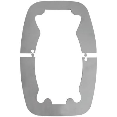 Product image of the product “Stechschutzplatte Griffschale Eurochassis silber ”