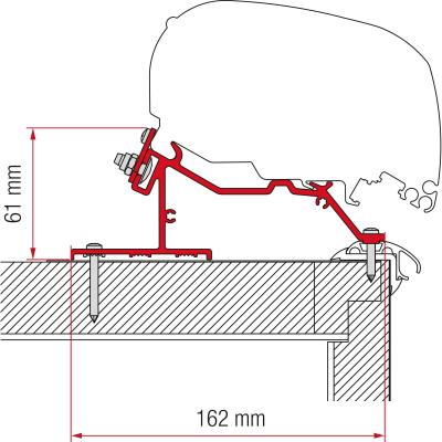 Artikelbild des Artikels “Markisenadapter Kit Caravan Roof für F80/F65 “