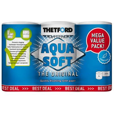 Product image of the product “Toilettenpapier Aqua Soft 6er Pack ”