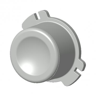 Product image of the product “Druckknopf für Serviceklappe weiß ”