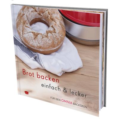 Artikelbild des Artikels “Brot backen einfach & lecker – Rezepte für den Omnia Backofen – Backbuch “