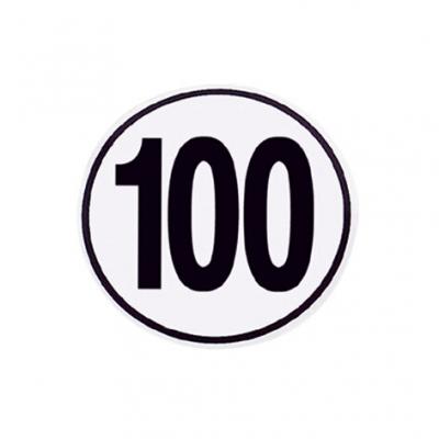 Product image of the product “Schild 100 km/h ”
