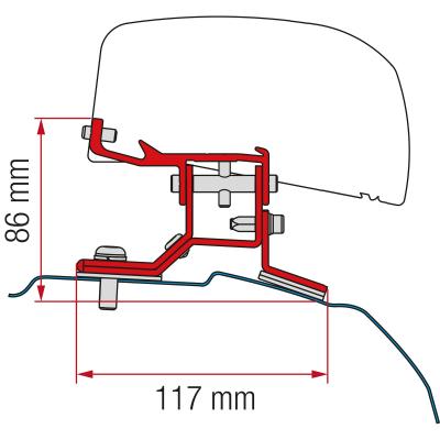 Product image of the product “Markisenadapter Kit Ford Custom L2 für F40 ”
