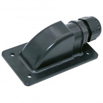Product image of the product “Dachdurchführung Sunflex schwarz, 1 Kabelausgang ”