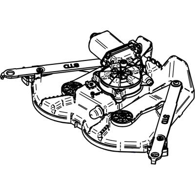 Product image of the product “Motor Thule Slide-Out Step G2 12V inkl. Scheren-Mechanismus ”