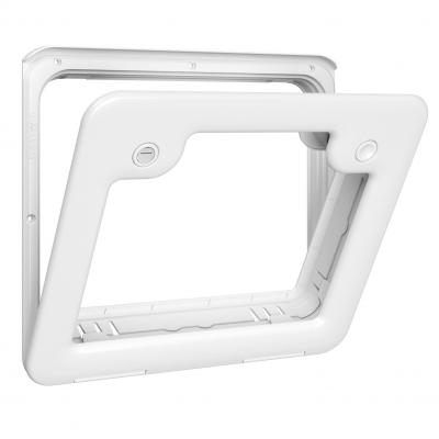 Product image of the product “Serviceklappe Modell 3, weiß weiß”