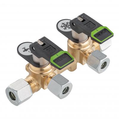 Product image of the product “Verteilerblock KSV-AB2 lang, ø 8 mm ø 8 mm”