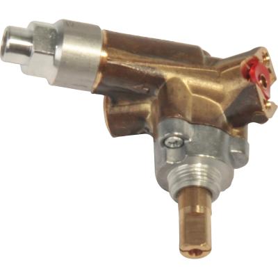 Product image of the product “Gashahn, gewinkelt für großen Brenner (Deckel 75 mm) zu Dometic-Kombinationen, alt und Serie H (neu) ”