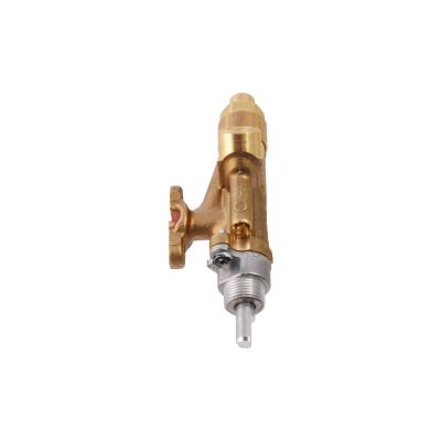 Product image of the product “Gashahn gerade, für SMEV-Kocher, silber, Aufdruck 