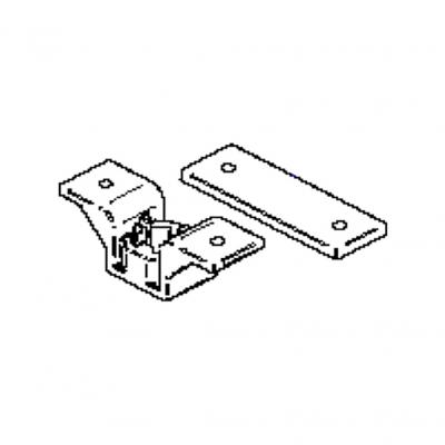 Product image of the product “Mittlere Aufnahme für universellen Stützfuß ”