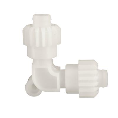 Product image of the product “Bogen 90° mit Schraubmuttern ”