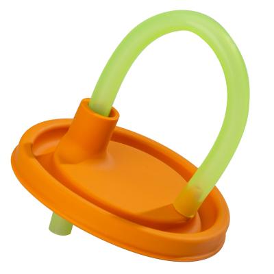 Product image of the product “Deckel mit Trinkhalm, orange ”