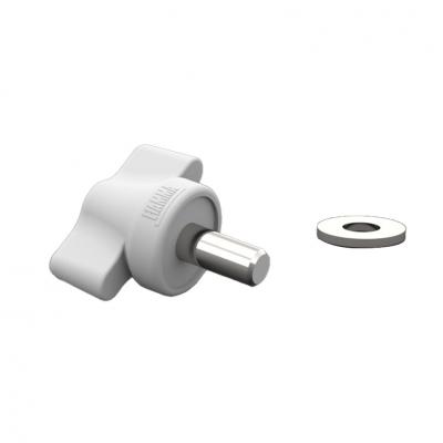 Product image of the product “Rändelschraube für Stützfuß ”