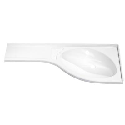 Product image of the product “Eckwaschbecken, Ablage links, weiß Ablage links”