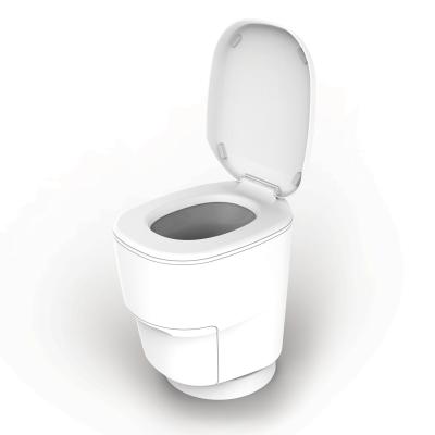 Product image of the product “Verschweiß-Toilette Clesana C1 mit Rund-Sockel ”