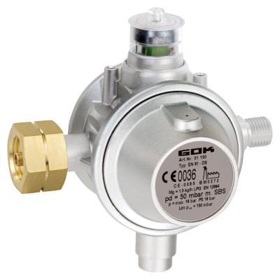 Product image of the product “Gasregler 1,5 kg/h Komb.A x G1/4LH-KN UEDS SBS ”