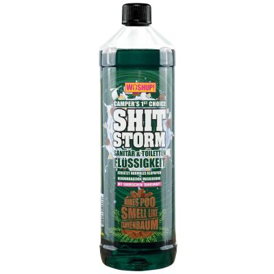 Product image of the product “Toilettenzusatz Shitstorm Tanne, 1 l ”