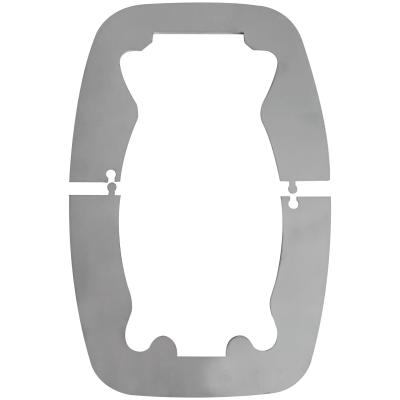 Product image of the product “Stechschutzplatte Griffschale Eurochassis silber ”