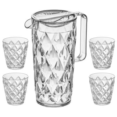 Product image of the product “Kanne CRYSTAL mit 4 Bechern ”