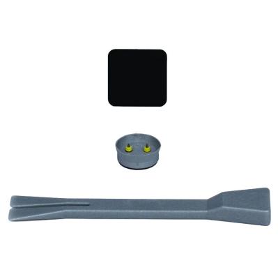 Artikelbild des Artikels “Trägerplatte mit Magnet MagSpike Set S Quadrat, schwarz “