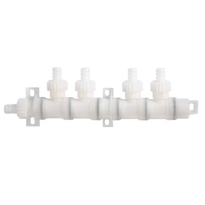 Product image of the product “Verteilerblock 4-fach mit Muttern ”