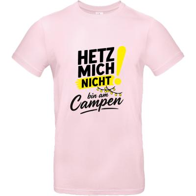 Artikelbild des Artikels “T-Shirt Hetz mich nicht, bin am Campen, Rosa, Größe XXL “