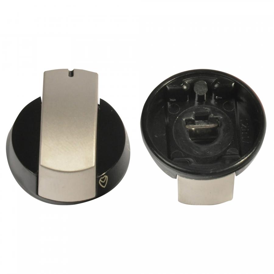 Product image 1 of the product “Bedienknopf, silber für Dometic-Kocher HB 2325, HB 3400 und HBG 3445 ”