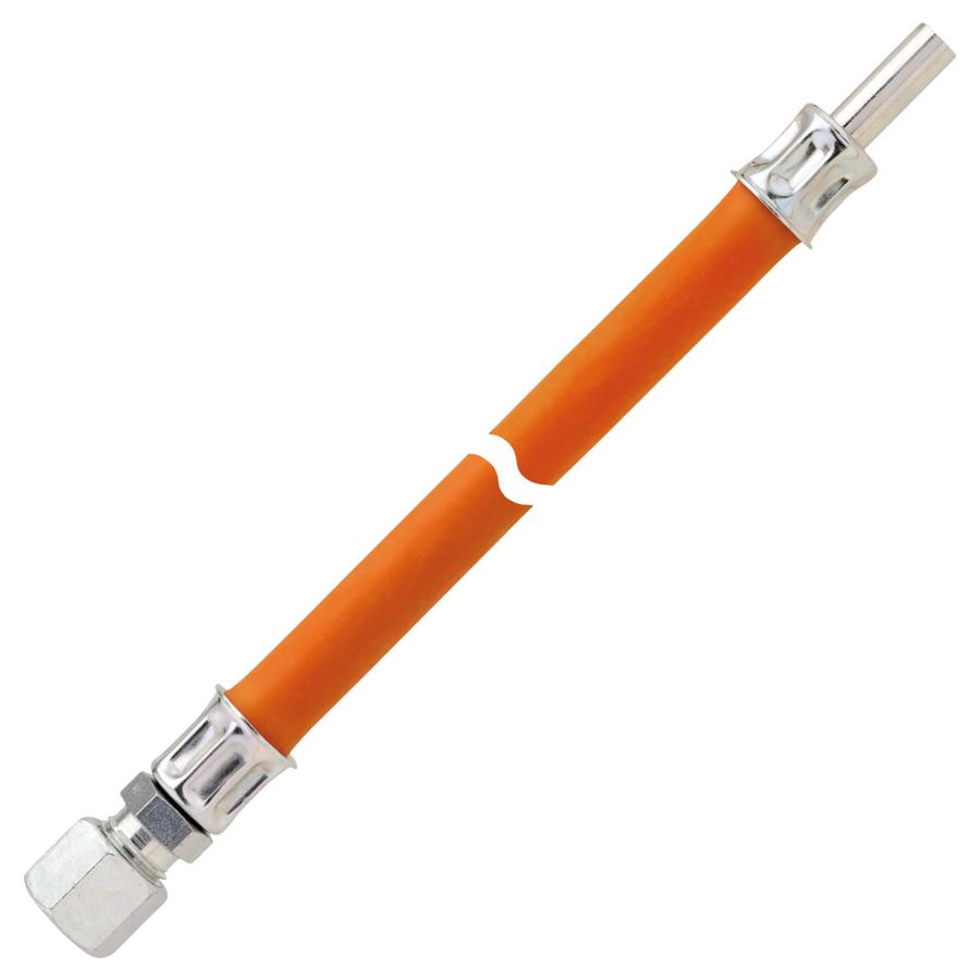 Product image 1 of the product “Gas-Hochdruckschlauchleitung 10 bar RVS 8 x RST 8 x 800 MS ”