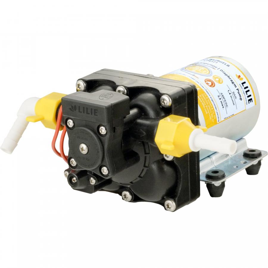 Artikelbild 1 des Artikels “Membranpumpe SOFTSERIE® Trinkwassersystem WeißGELB®, 3,1 bar | 11,3 l/min 3,1 bar | 11,3 l/min“