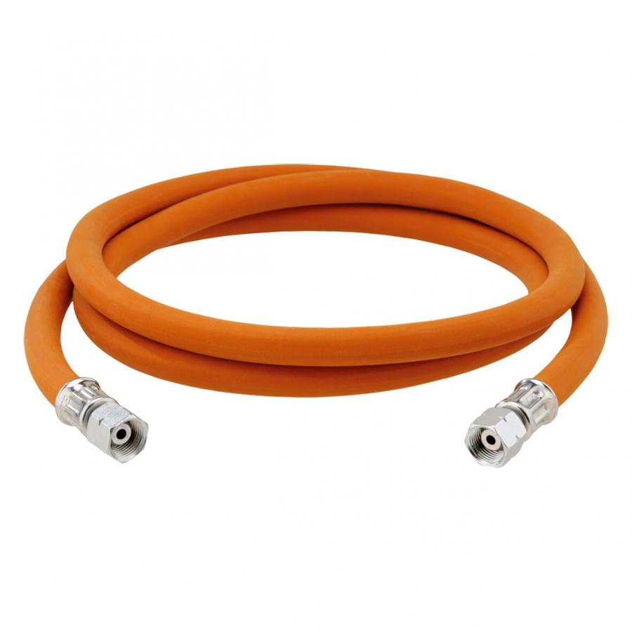 Product image 1 of the product “Gas-Hochdruckschlauchleitung G 3/8 LH-ÜM x G 3/8 LH-ÜM ”