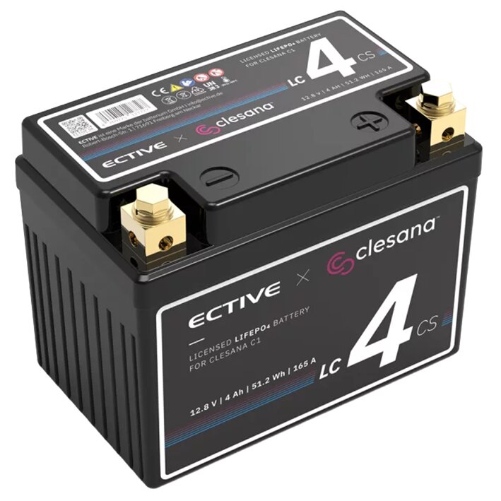 Product image 1 of the product “Lithium Batterie 4 Ah ECTIVE x Clesana LC4CS ”