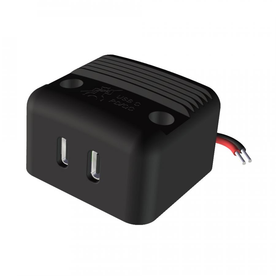 Product image 1 of the product “Aufbausteckdose Power USB-C | USB-A ”