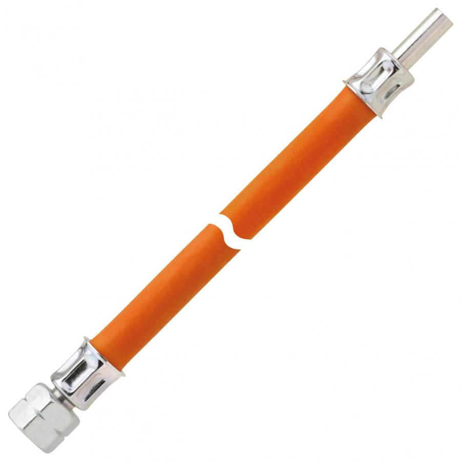 Product image 1 of the product “Gas-Mitteldruckschlauchleitung 10 bar G 1/4 LH-ÜM x RST 8 x 400 SV ”