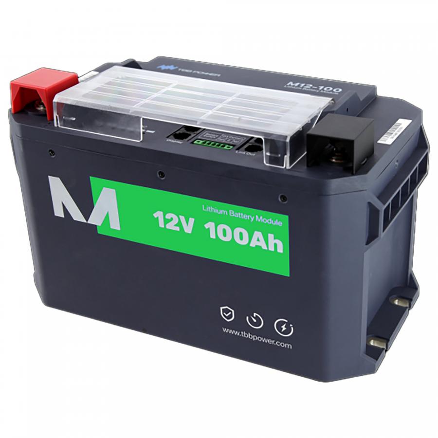 Product image 1 of the product “Lithium Batterie M12-100/P mit Heizung LiFePO4 ”