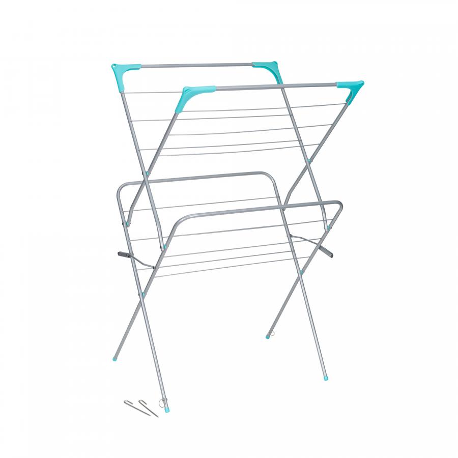 Product image 1 of the product “Wäschetrockner inkl. Bodennägel, Leinenlänge 9,3 m ”